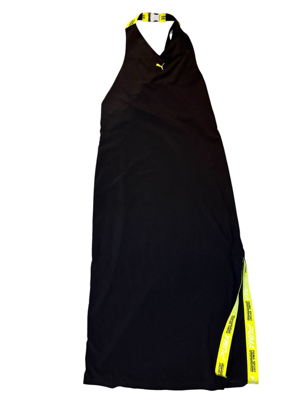 Puma Black Dress with Neon Yellow Branded Strap